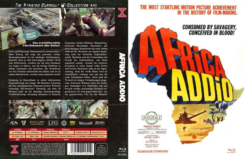 Africa Addio - DVD/Blu-ray Mediabook D Lim 111