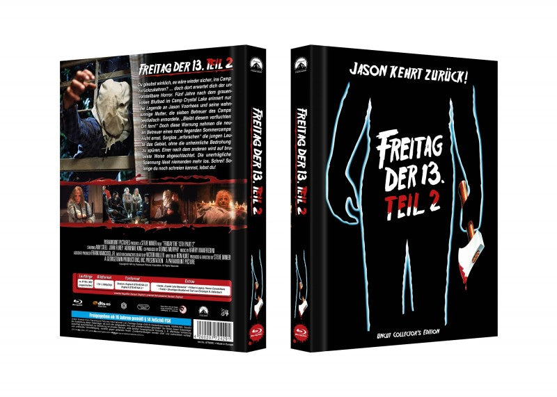 Freitag der 13 Teil 2 - Blu-ray Mediabook C Lim 333