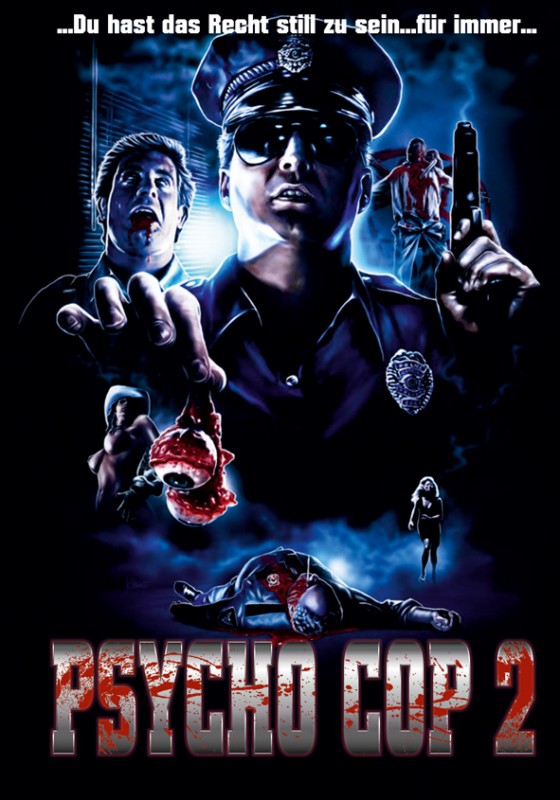 Psycho Cop 2 - DVD/Blu-ray Mediabook B Leiche Lim 444