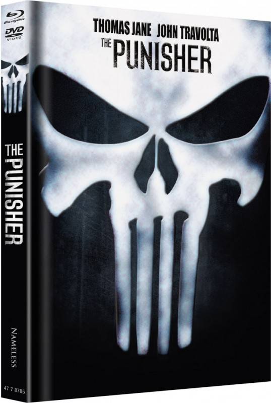 Punisher - DVD/Blu-ray Mediabook wattiert Skull Lim 666