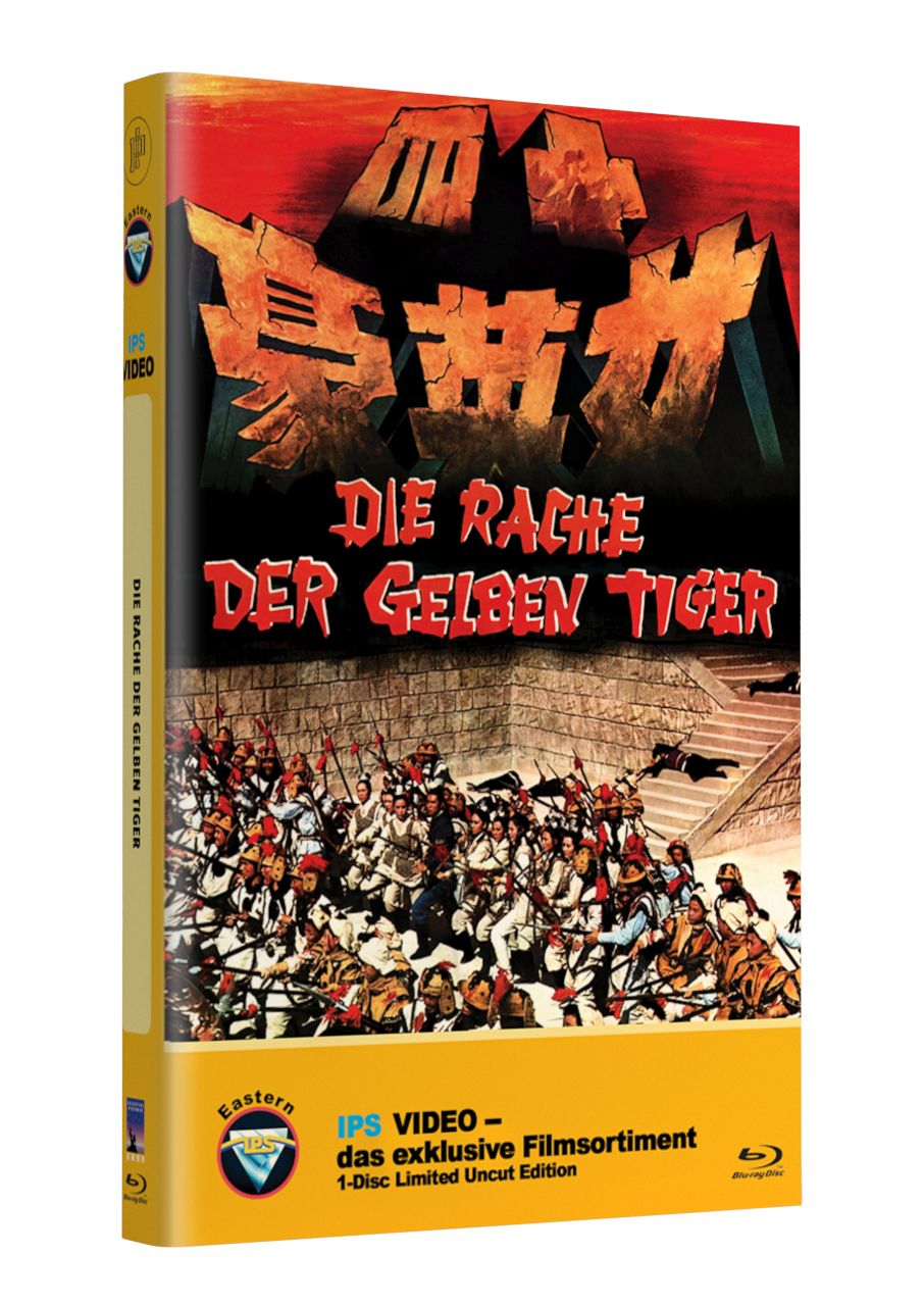 Die Rache der gelben Tiger - Blu-ray gr Hartbox Lim 50