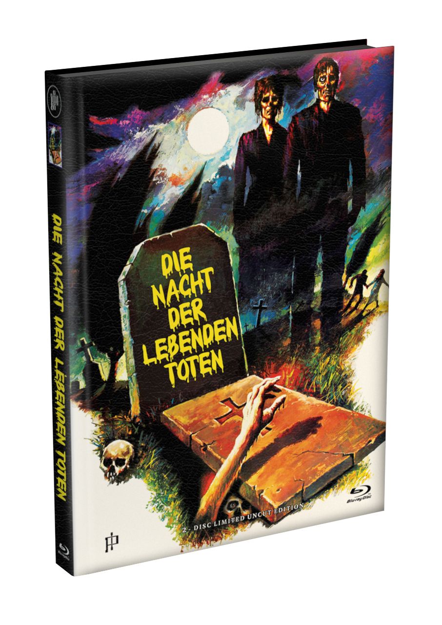 Night of the Living Dead 1968 - DVD/BD Mediabook Wattiert D Lim 22