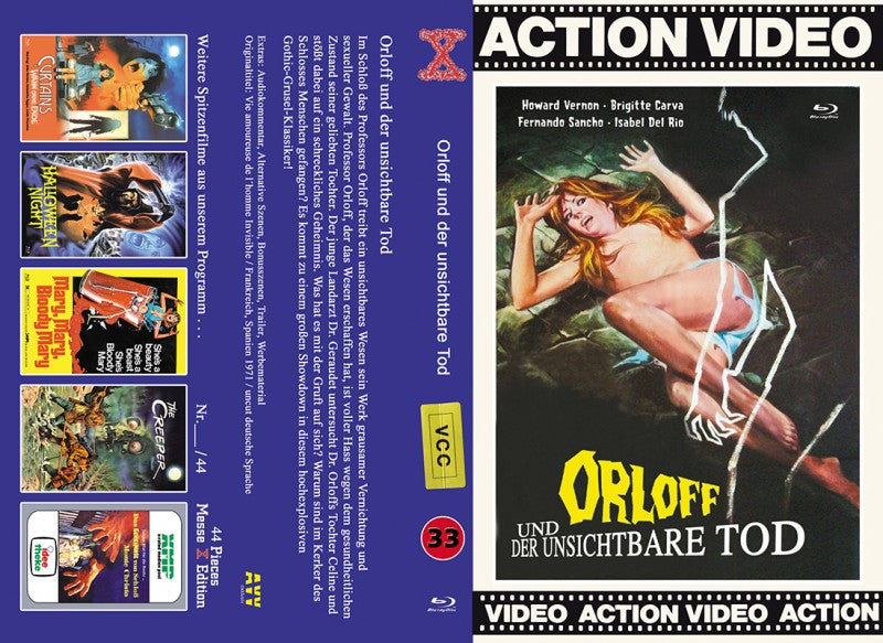 Orloff und der unsichtbare Tod - gr Blu-ray Hartbox Messe 2 Lim 44