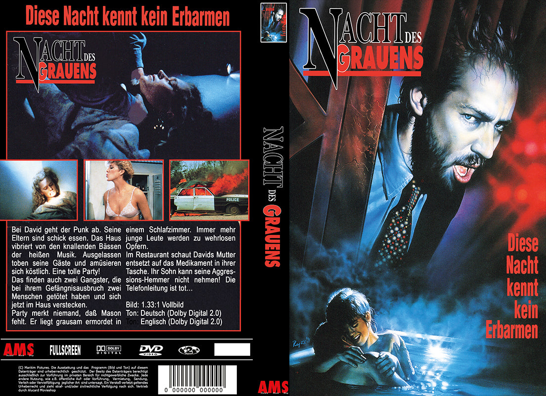 Nacht des Grauens - gr DVD Hartbox A VHS Lim 11