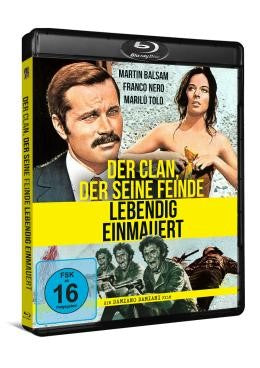Der Clan der seine Feinde lebendig einmauert - Blu-ray Amaray Lim 1000