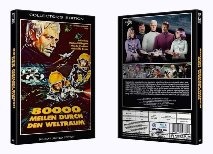 80000 Meilen durch den Weltraum - gr Blu-ray Hartbox Lim 50