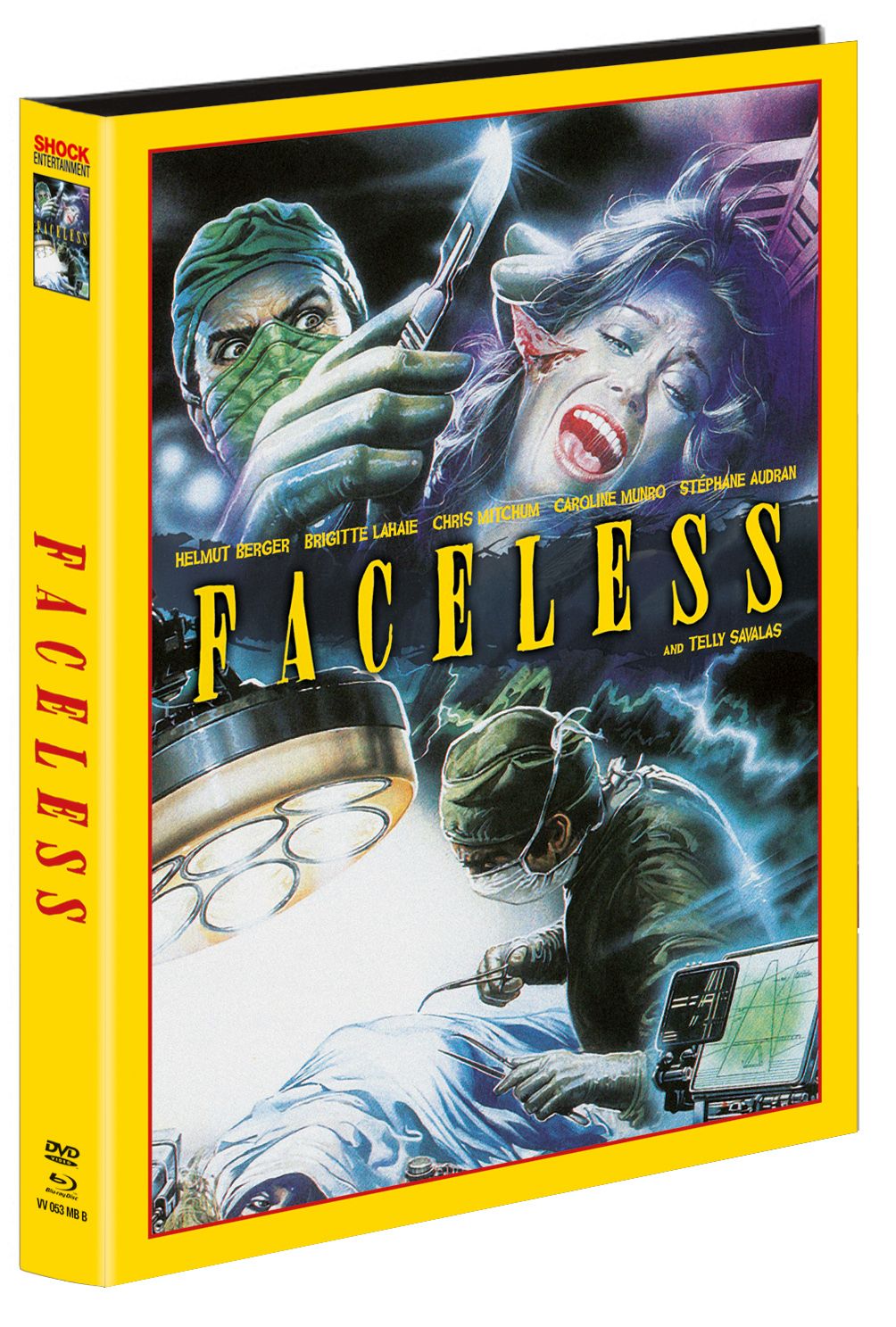 Faceless - DVD/BD Mediabook B Wattiert Lim 111