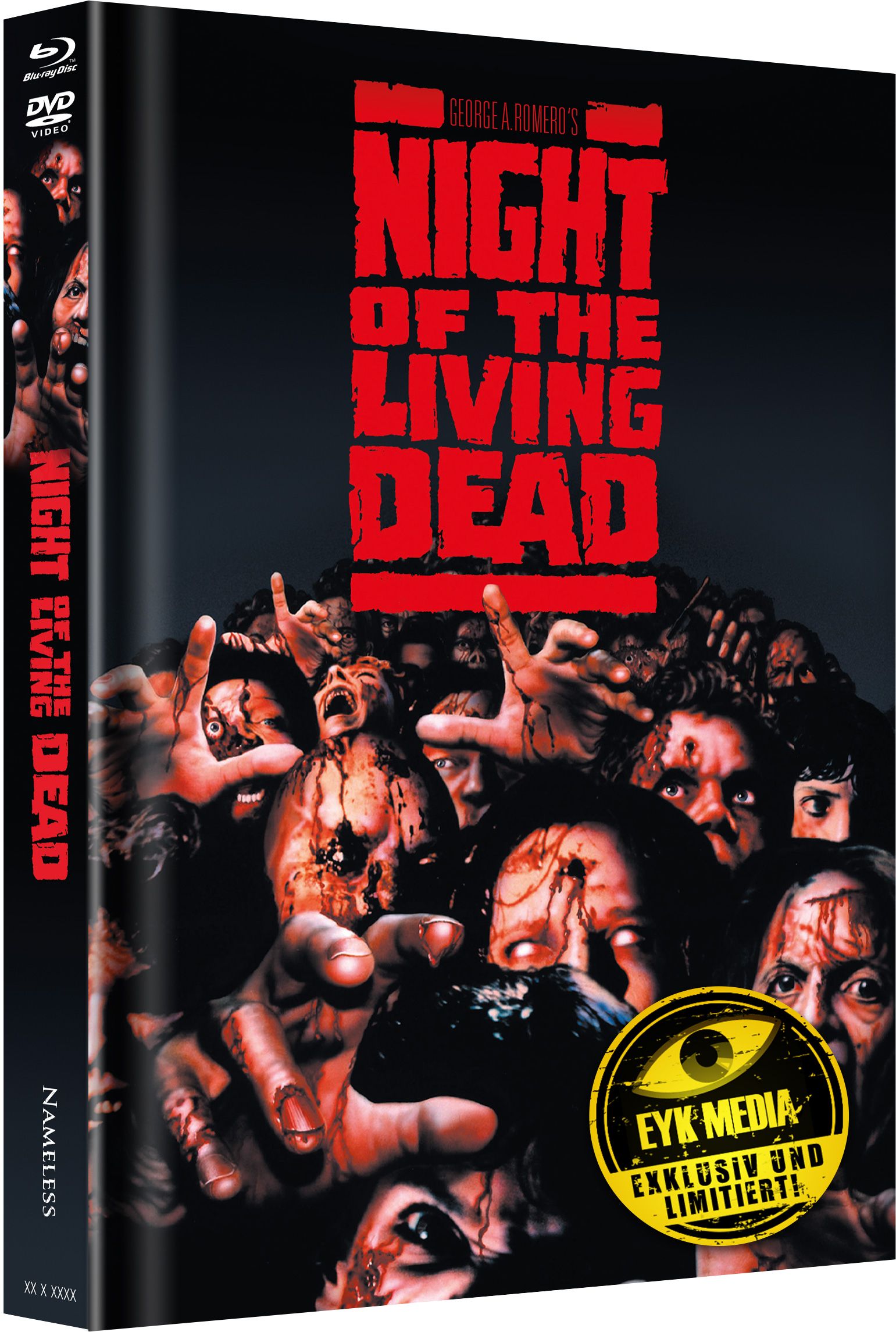 Night of the Living Dead [Remake] - DVD/BD Mediabook E Lim 444