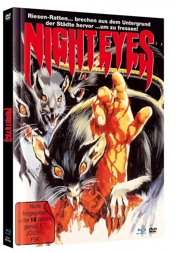 Night Eyes - DVD/Blu-ray Mediabook B Lim 500