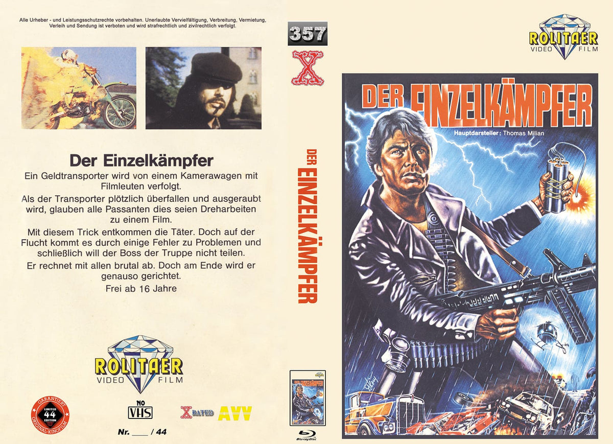 Der Einzelkämpfer - gr Blu-ray Hartbox Lim 44