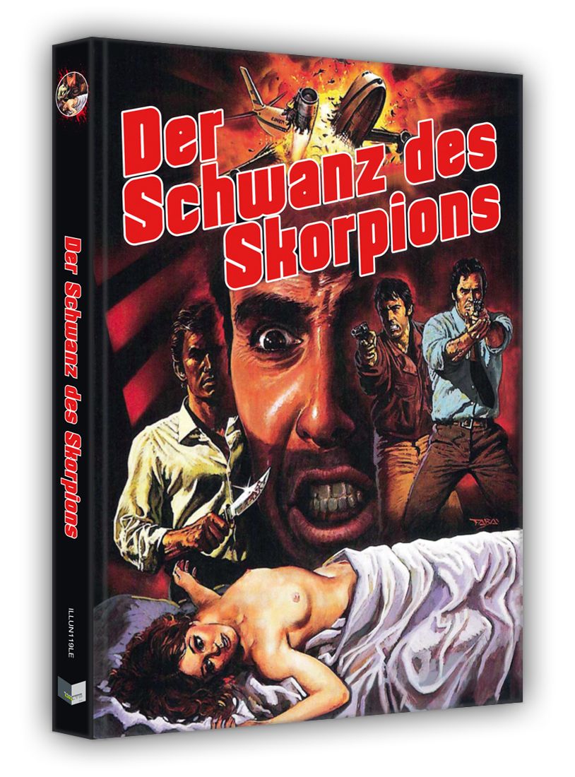 Der Schwanz des Skorpions - 2Blu-ray Mediabook Lim 333