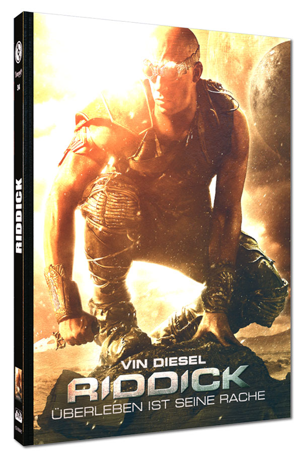 Riddick (Extended Cut) - DVD/BD Mediabook C Lim 222