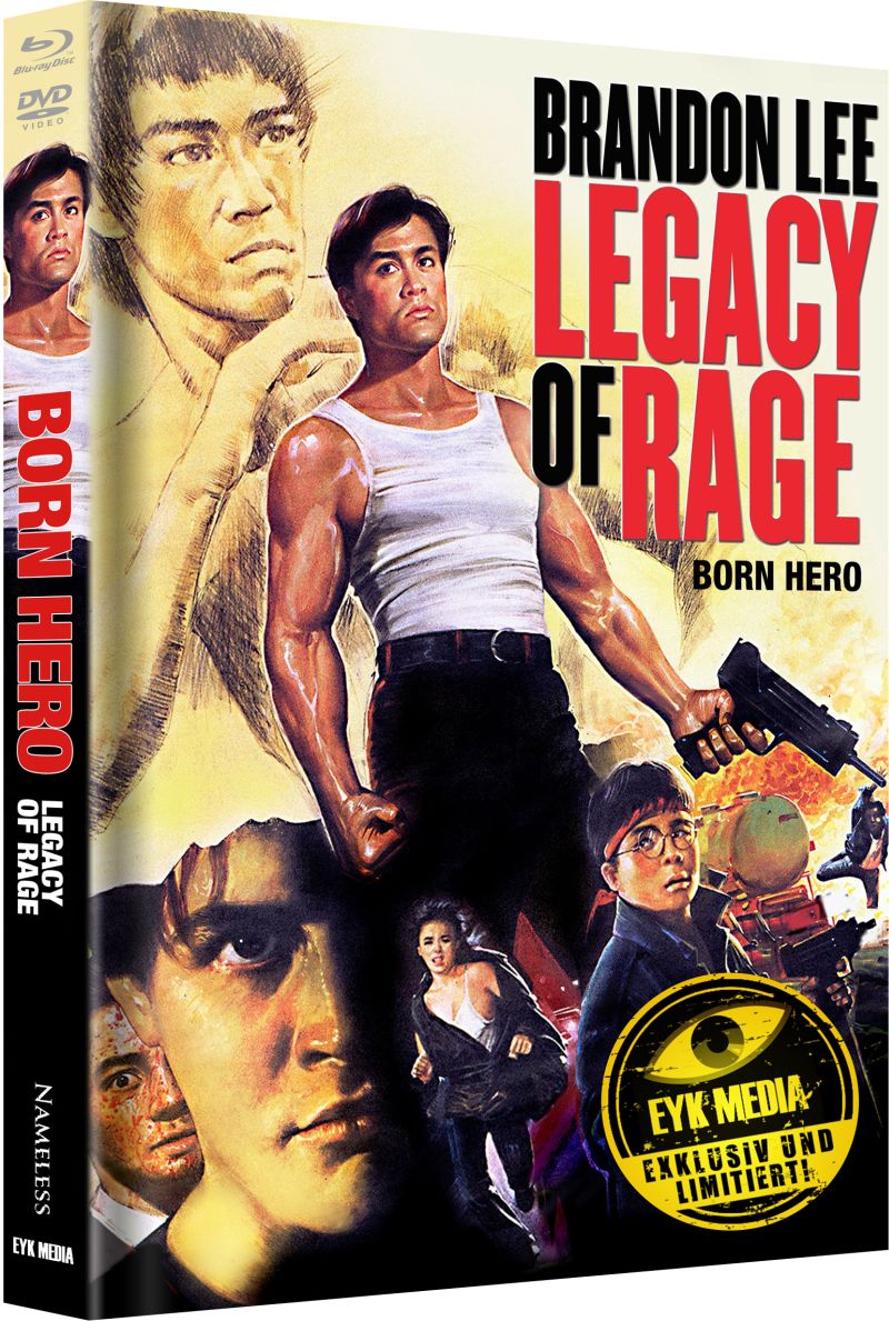 Born Hero - DVD/BD Mediabook A Lim 500