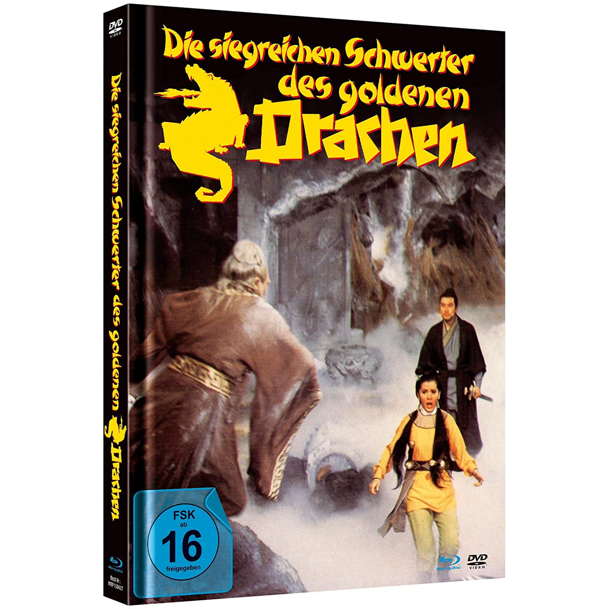 Die siegreichen Schwerter des goldenen Drachen - DVD/Blu-ray Mediabook A Lim 500