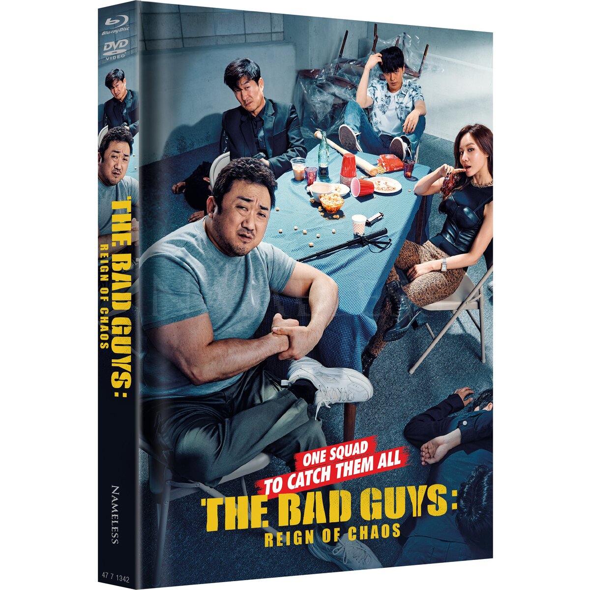 The bad Guys Reign of Chaos - DVD/BD Mediabook A Lim 333
