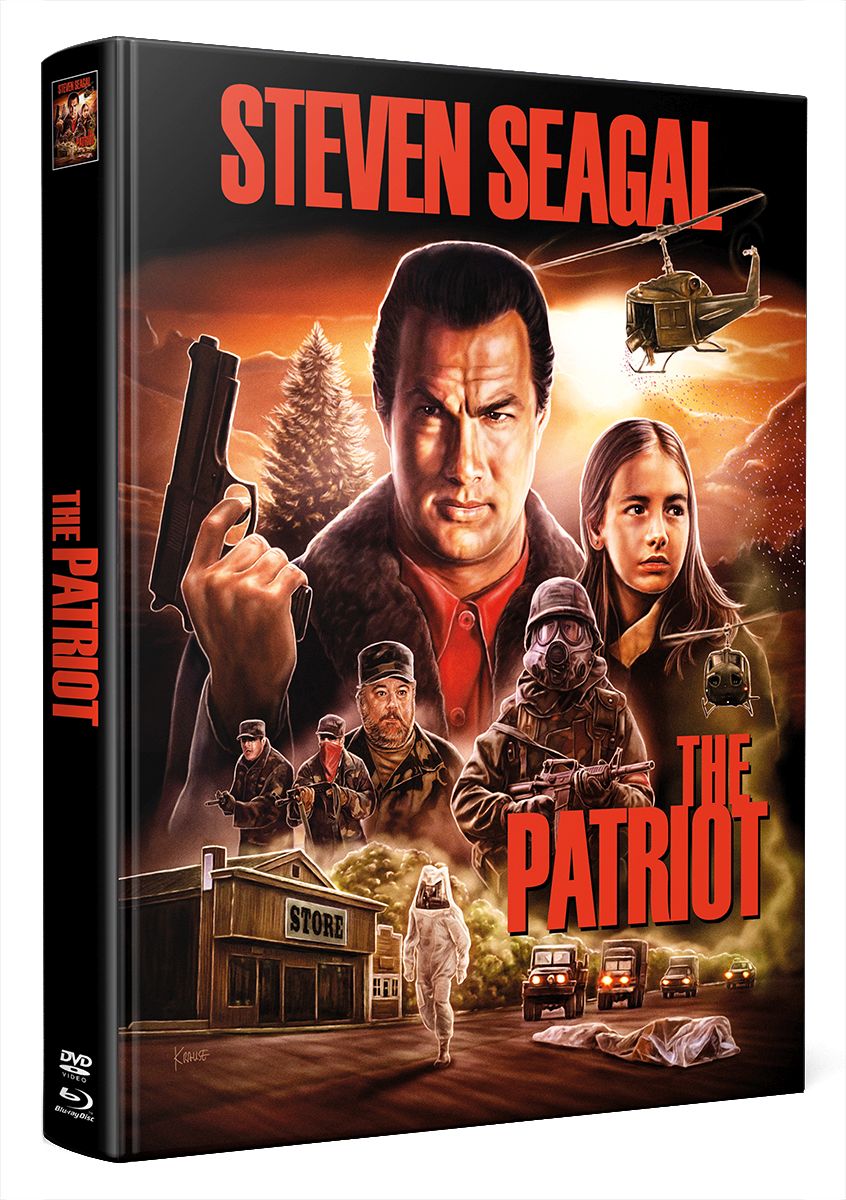 The Patriot - 2DVD/BD Mediabook W Wattiert Lim 500