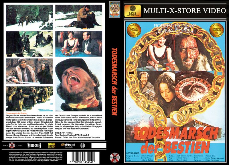 Todesmarsch der Bestien - gr Blu-ray Hartbox A Lim 50