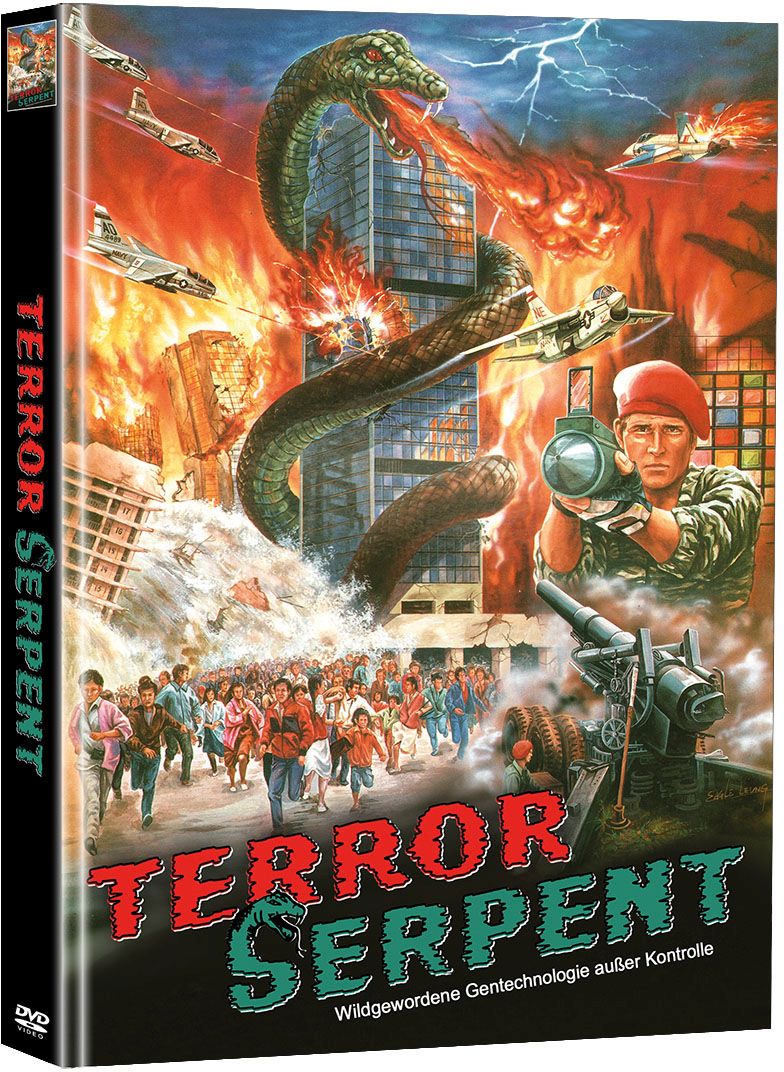Terror Serpent - 3DVD Mediabook A Lim 333