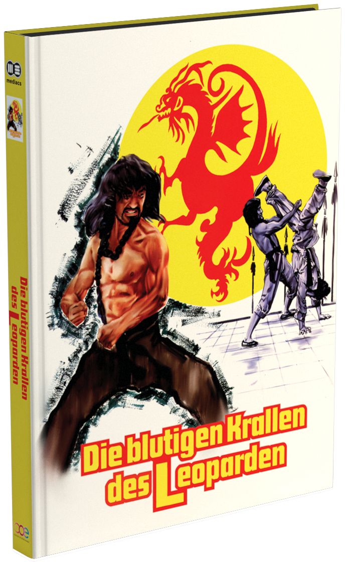 Die blutigen Krallen des Leoparden - BD/DVD Mediabook A Lim 333
