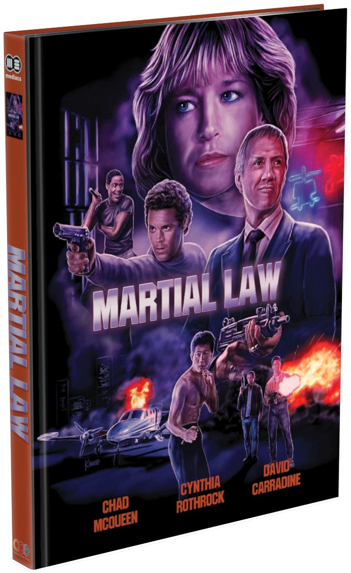 Martial Law 1 - 4kUHD/BD/DVD Mediabook A Lim 666