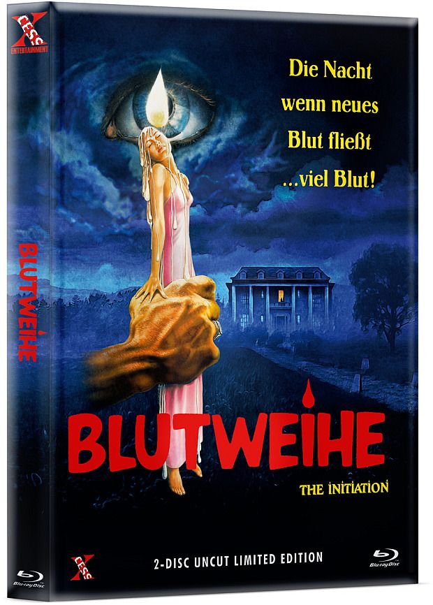 Blutweihe the Initiation - DVD/BD Mediabook E Wattiert Lim 444