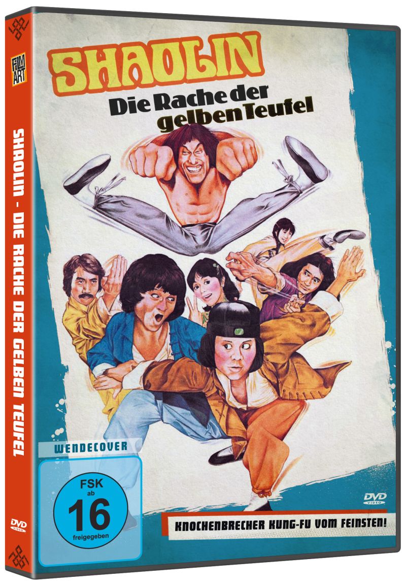 Shaolin Rache der gelben Teufel - DVD Amaray Lim 1000 Uncut