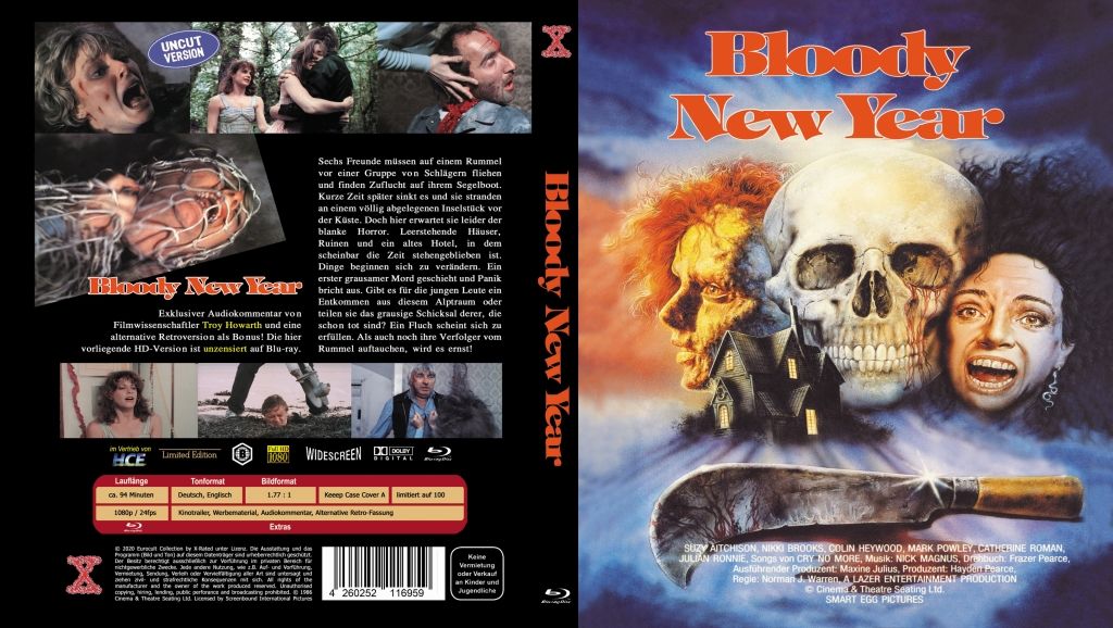 Bloody New Year - Blu-ray Amaray A Lim 100 Uncut
