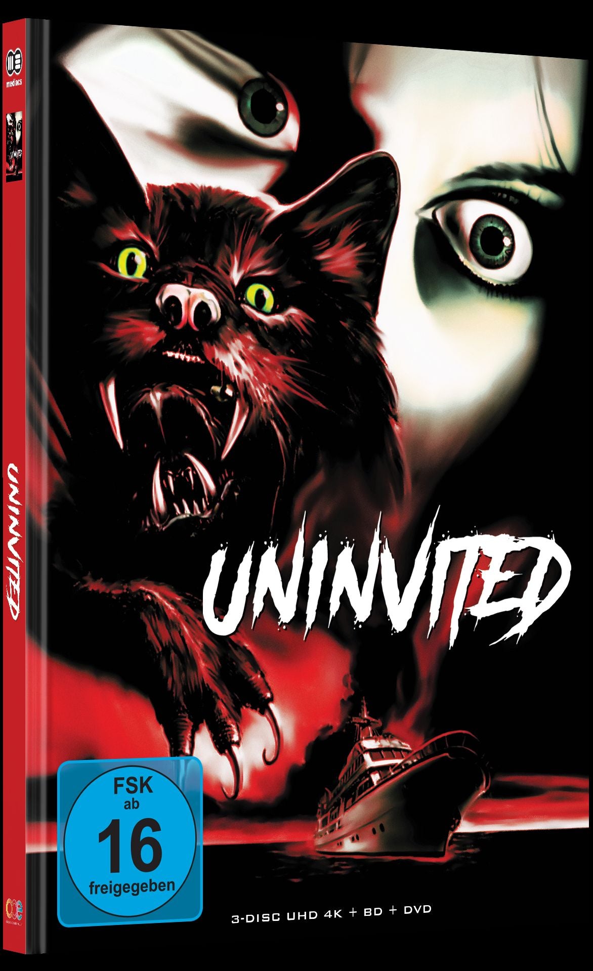 Uninvited - UHD/DVD/BD Mediabook B Lim 333