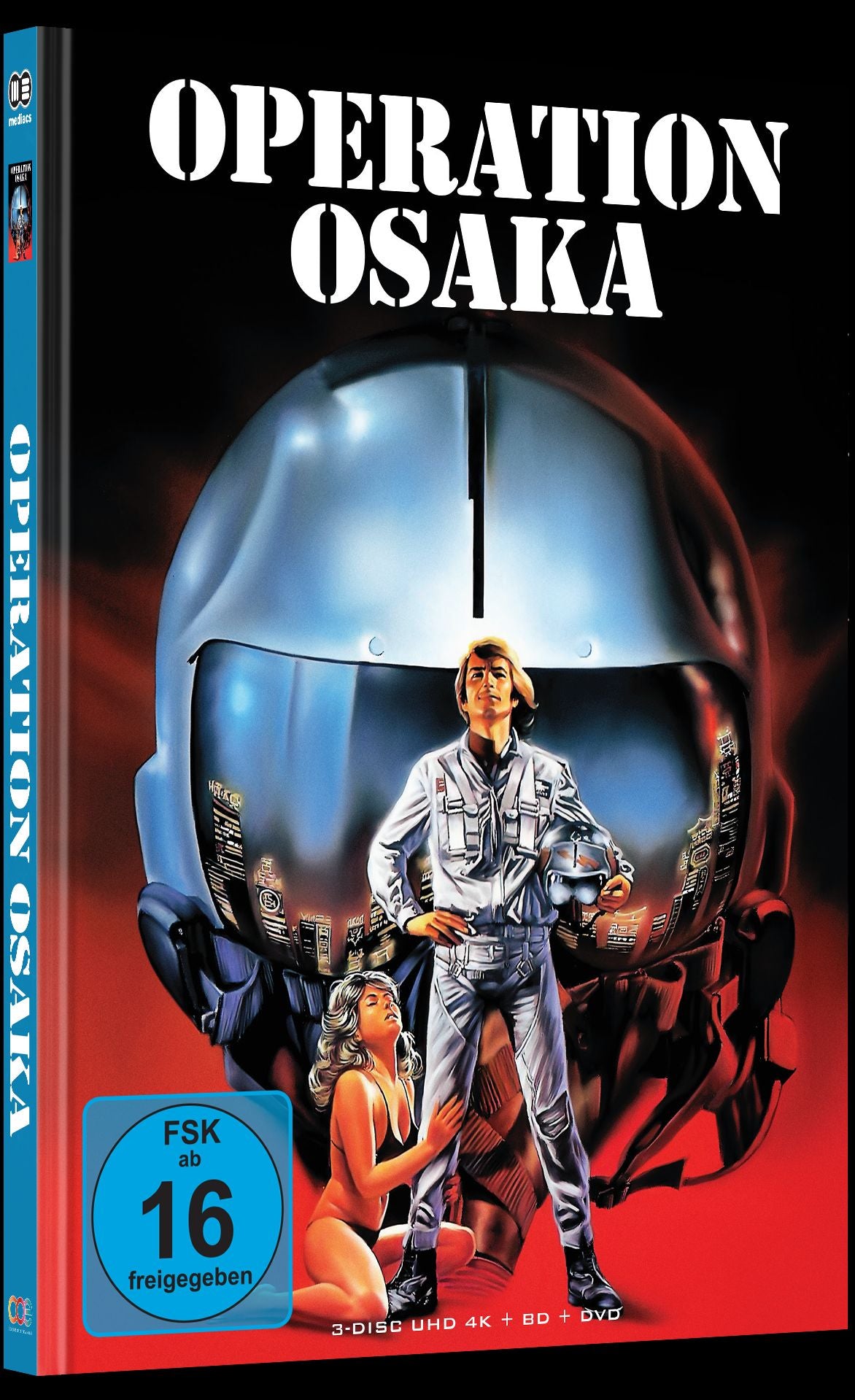 Operation Osaka - UHD/DVD/BD Mediabook B Lim 666