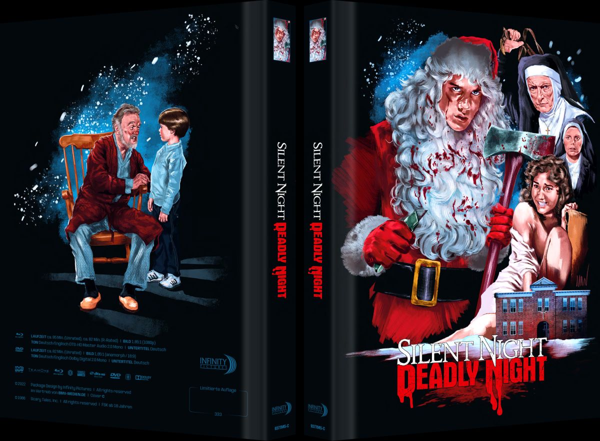 Silent Night Deadly Night - DVD/BD Mediabook C Lim 333