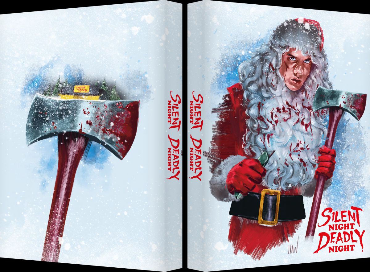 Silent Night Deadly Night - DVD/BD Mediabook Wattiert Lim 333