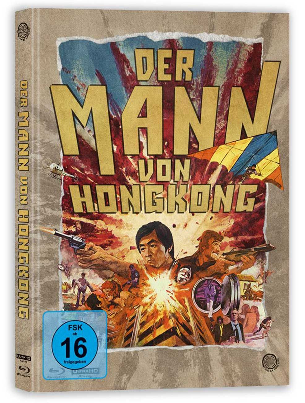 Der Mann von HongKong ~ Dragon Flies - 4kUHD/Blu-ray Mediabook A Lim 1250