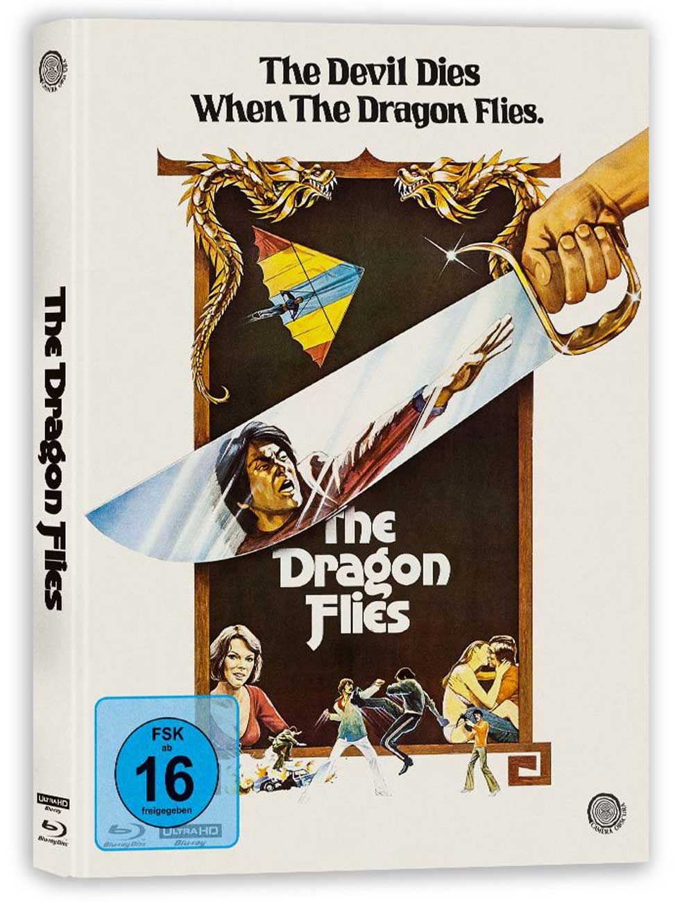 Der Mann von HongKong ~ Dragon Flies - 4kUHD/Blu-ray Mediabook B Lim 333