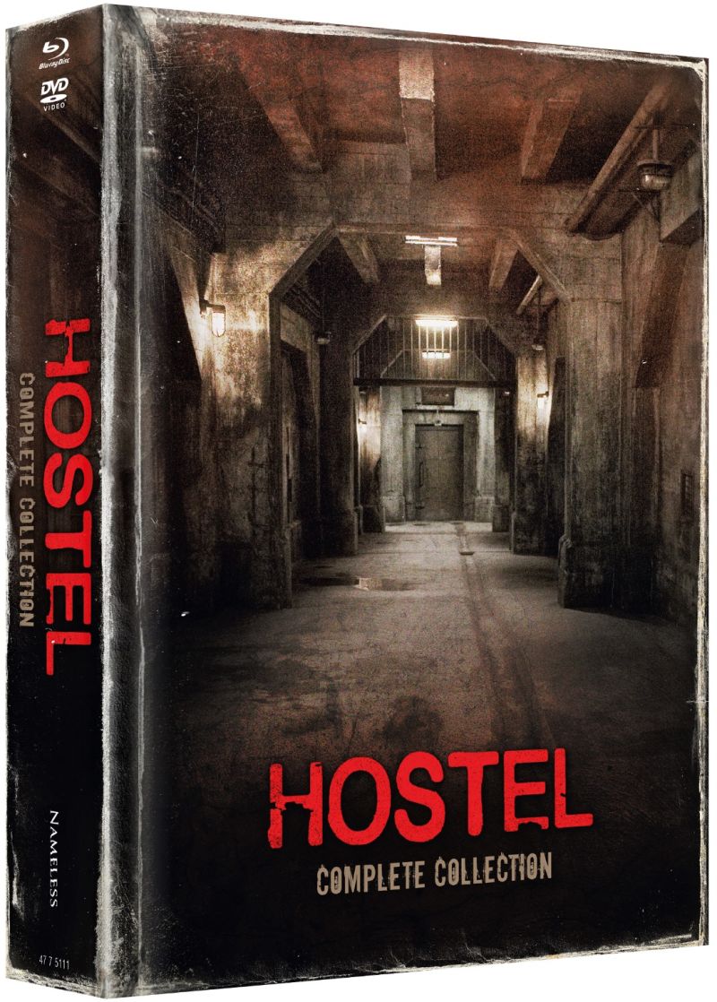 Hostel 1-3 - DVD/BD XXL Mediabook A Wattiert Lim 750