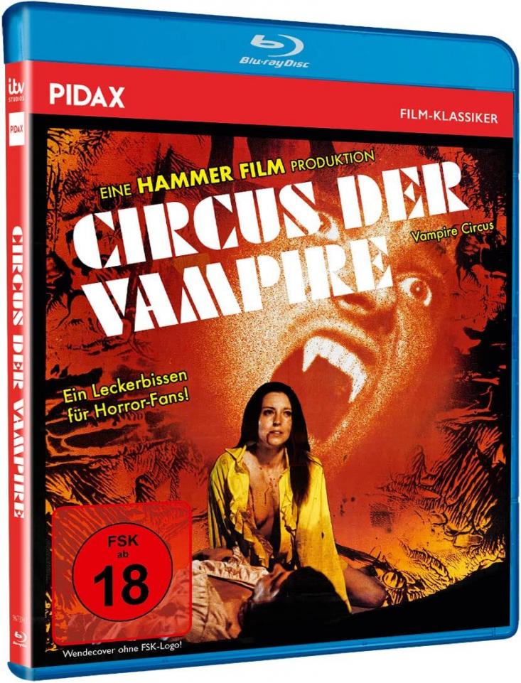 Circus der Vampire - Blu-ray Amaray Uncut