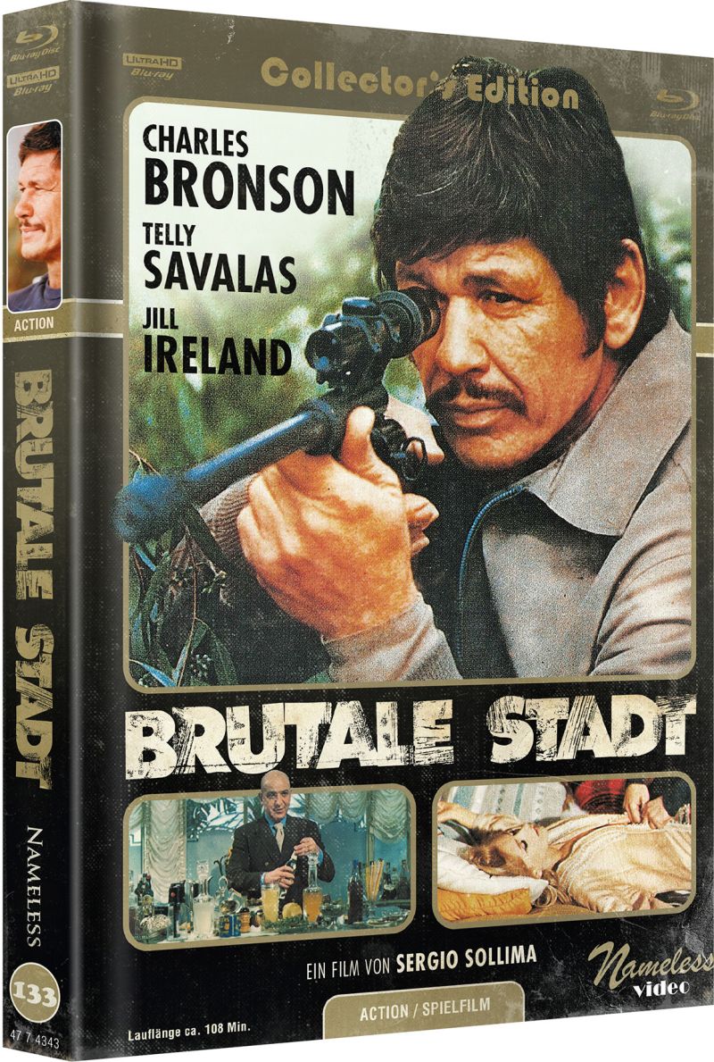 Brutale Stadt - 4kUHD/Blu-ray Mediabook C Lim 333