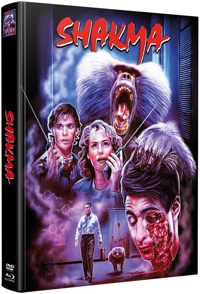 Shakma - 2DVD/Blu-ray Mediabook Wattiert Lim 222