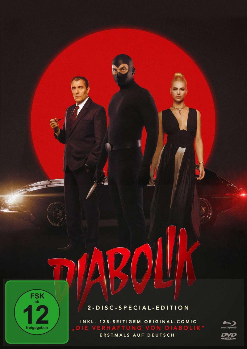 Diabolik - DVD/Blu-ray Digipak + Comic