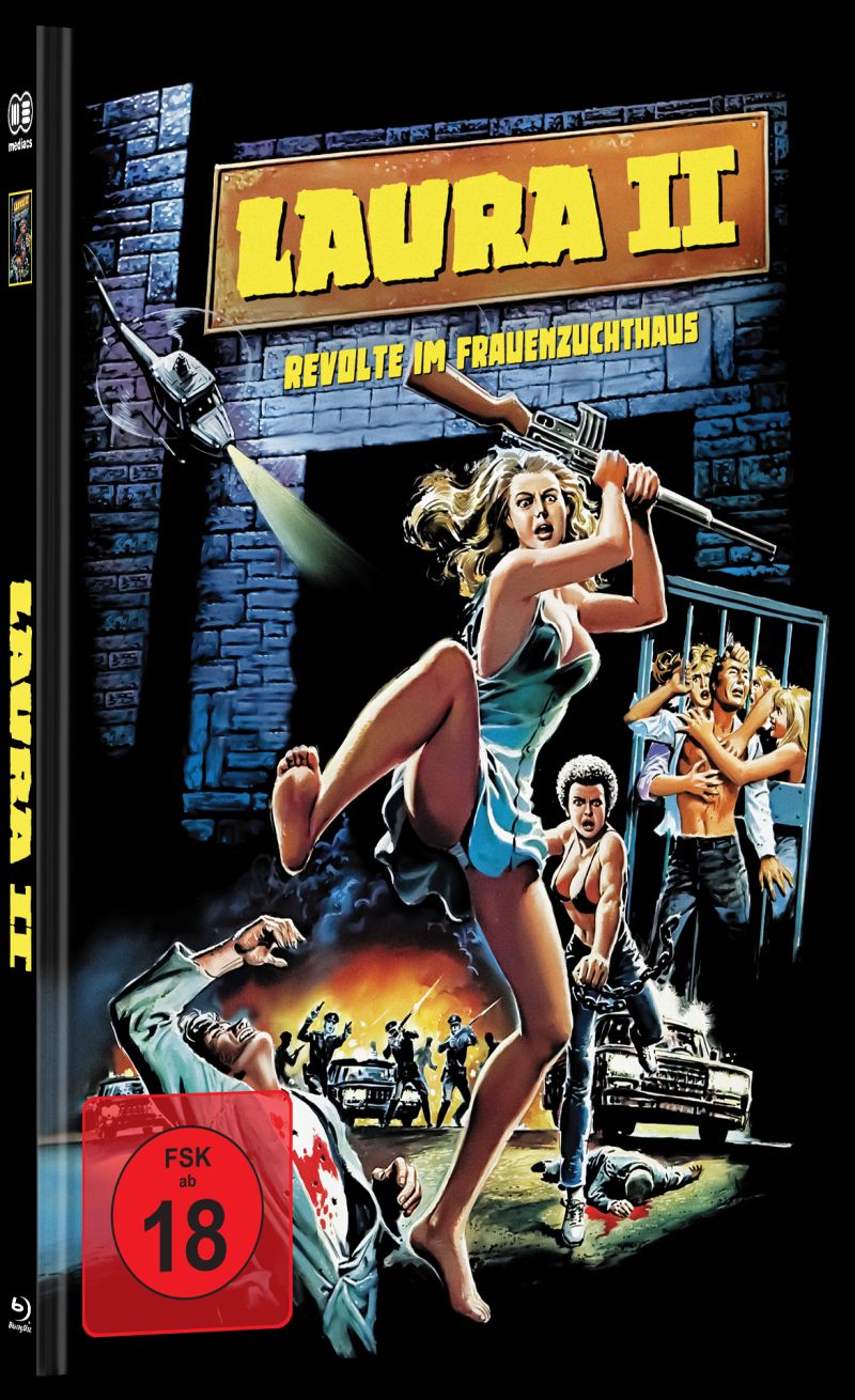 Laura II Revolte im Frauenzuchthaus - DVD/Blu-ray Mediabook C Lim 250