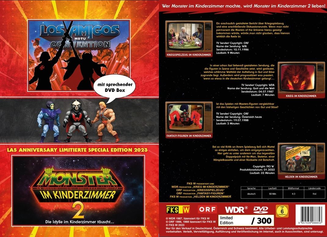 Monster im Kinderzimmer Teil 2 - DVD Schuber Soundmodul Lim 300