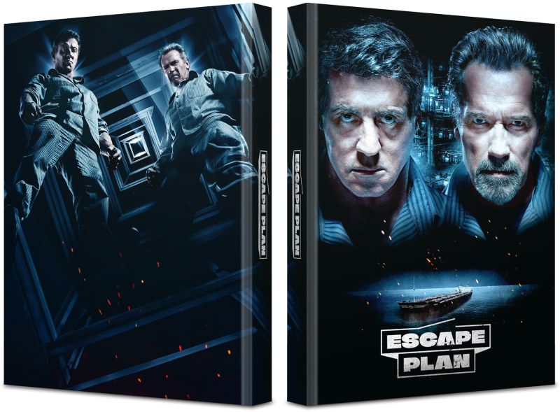 Escape Plan - DVD/Blu-ray Mediabook W Wattiert Lim 333
