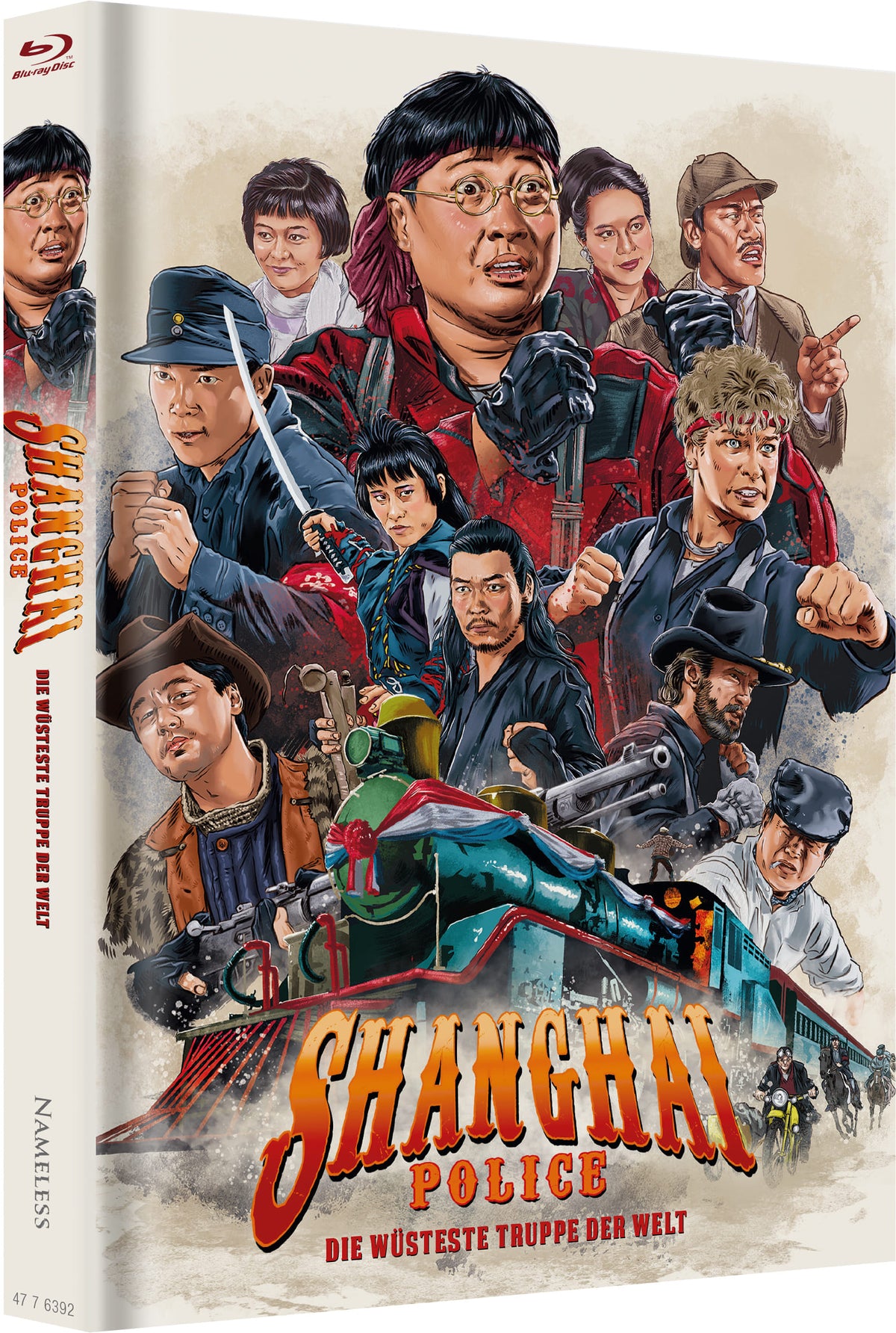 Shanghai Police - 3Blu-ray Mediabook B Lim 444