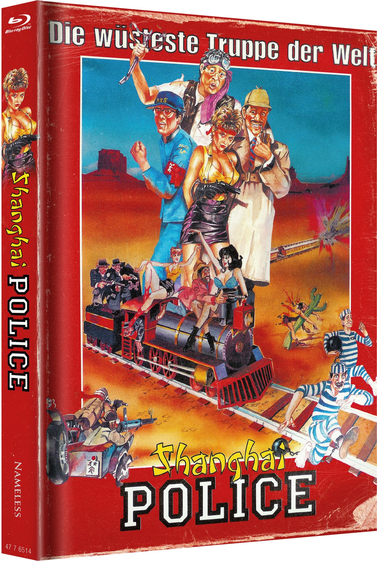 Shanghai Police - 3Blu-ray Mediabook D Lim 444