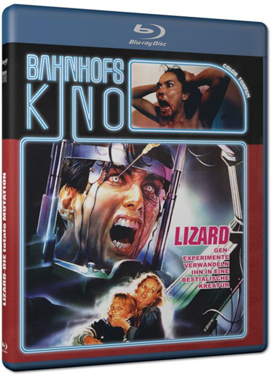 Lizard die totale Mutation - Blu-ray Amaray Lim 300 (Wendecover)