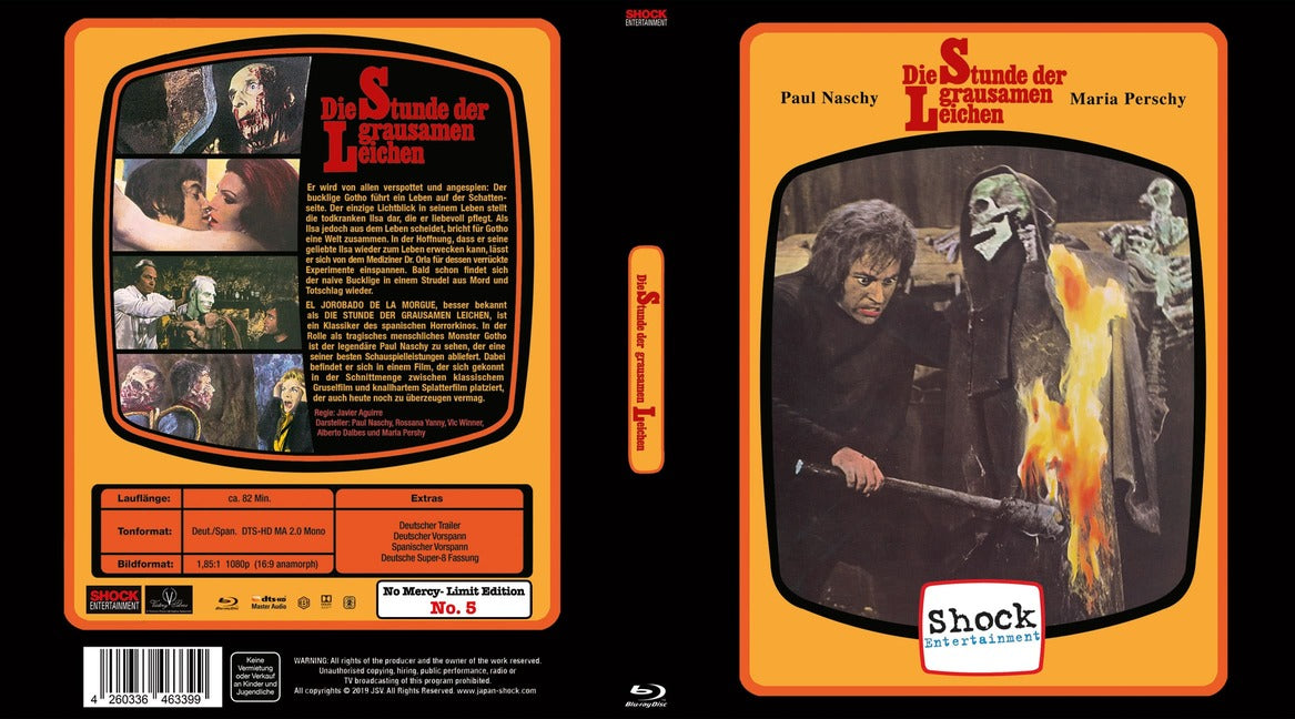 Die Stunde der grausamen Leichen - Blu-ray Amaray No Mercy #5 Uncut
