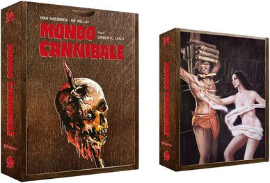 Mondo Cannibale - DVD/Blu-ray Holzbox + Mediabook B (84 Ent - Braun) Lim 500