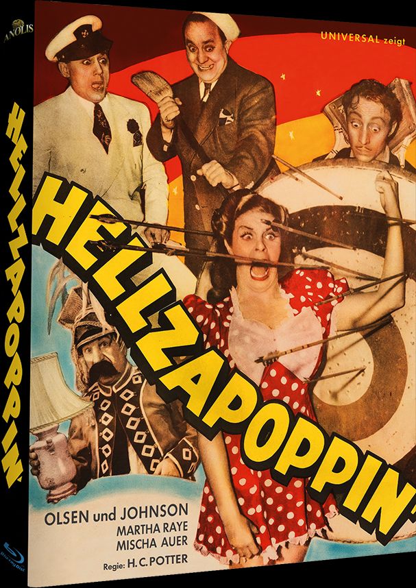 In der Hölle ist der Teufel los! ~ Hellzapoppin - Blu-ray Mediabook B
