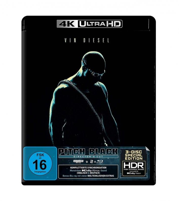 Pitch Black - 4kUHD/2xBlu-ray Amaray DirCut