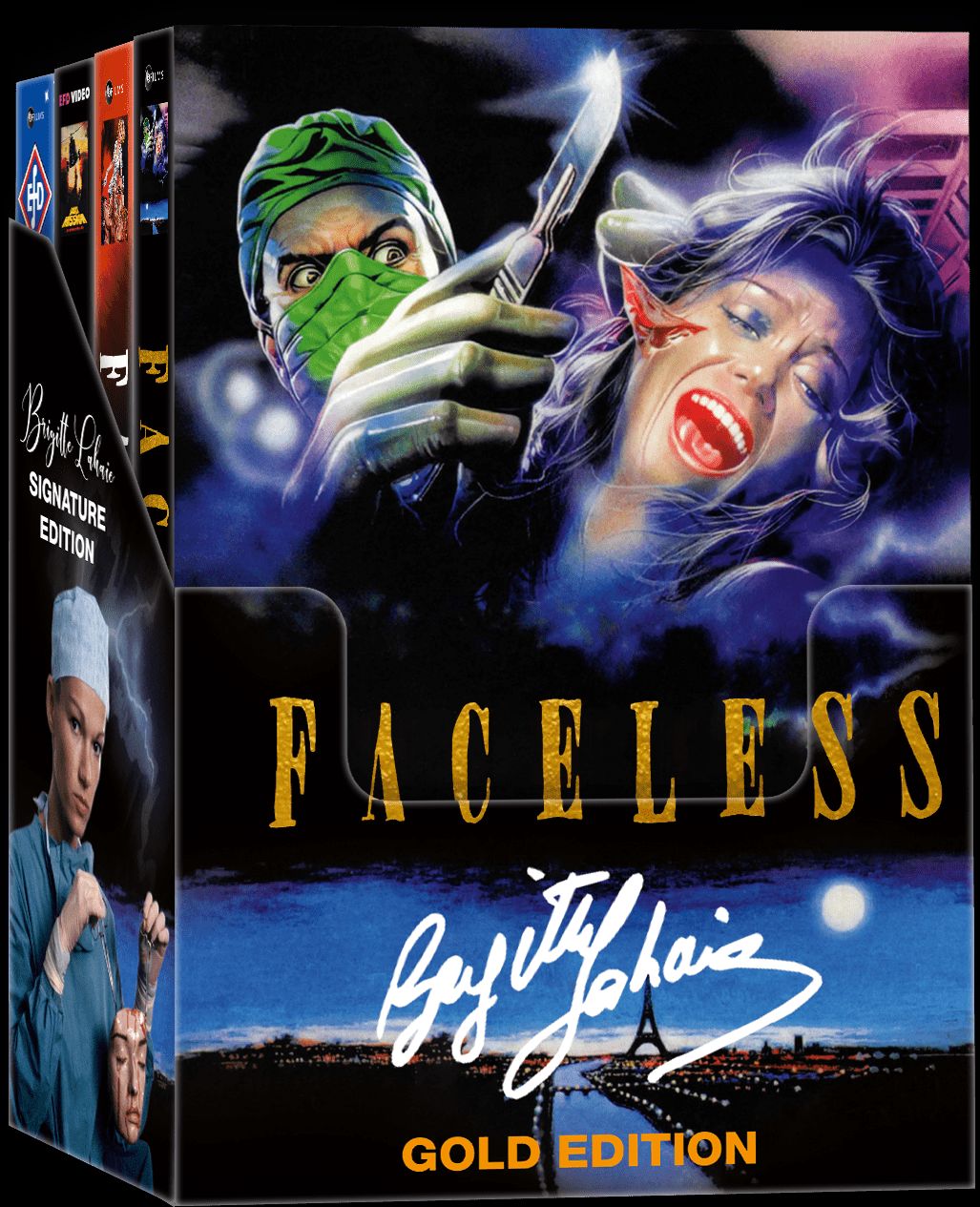 Faceless - 4kUHD/Blu-ray 4x Mediabook A-D Gold Edition Lim 111