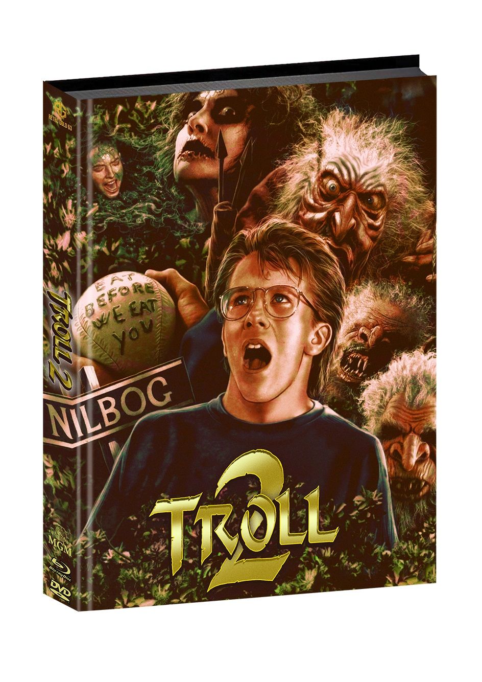 Troll 2 - DVD/Blu-ray Mediabook A Wattiert Lim 250